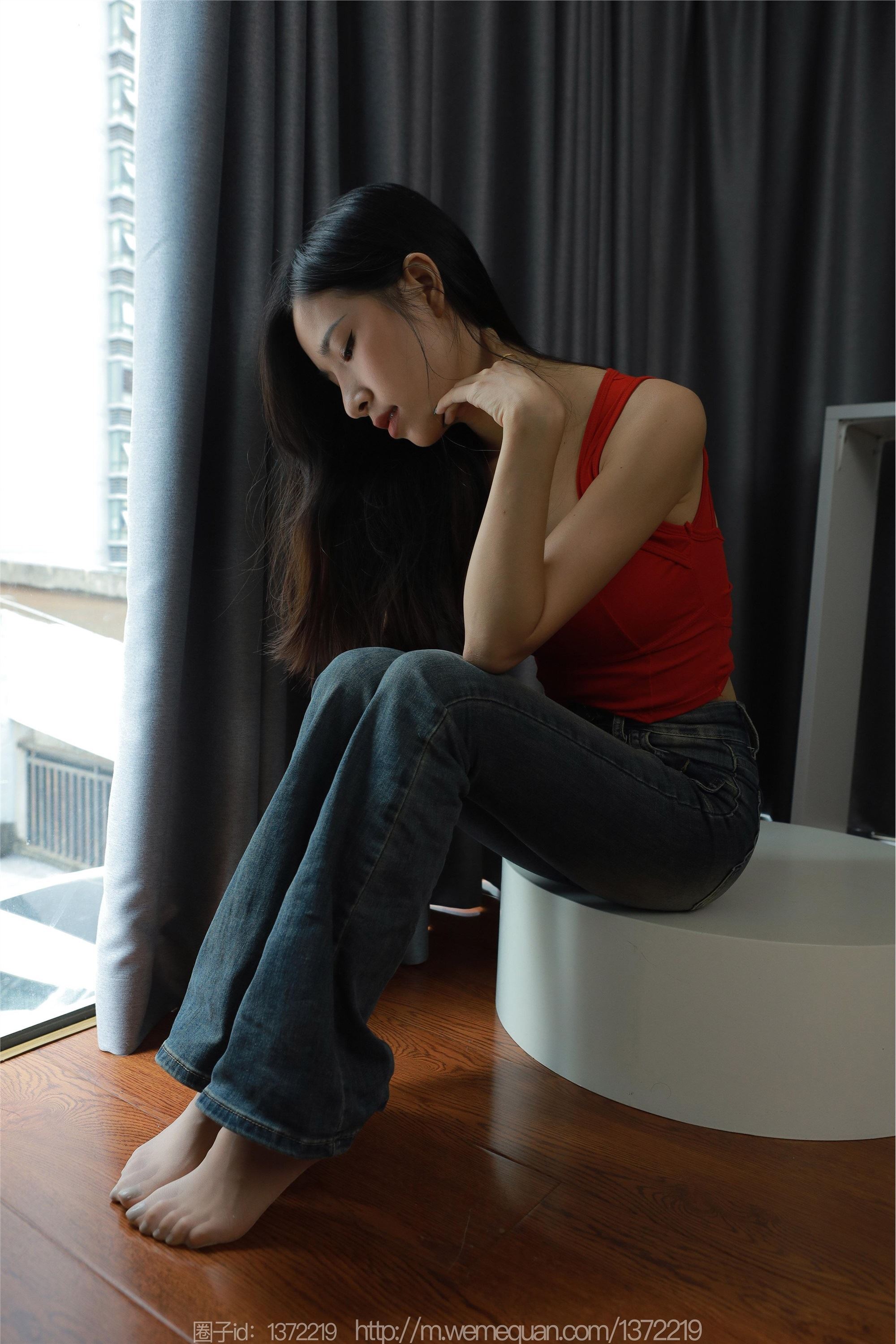 IESS异思趣向  2023.08.11 丝享家 1504 美子《牛仔裤里丝》